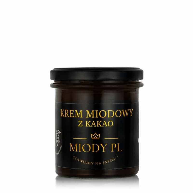 Krem miodowy z kakao - 430 g