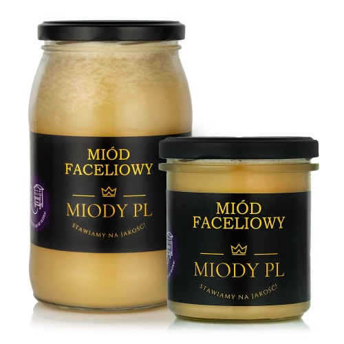 Miód faceliowy - nierozgrzewany, niefiltrowany, zbiór 2025