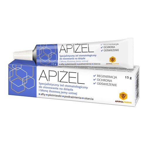APIŻEL – naturalny żel stomatologiczny z propolisem na afty i dziąsła