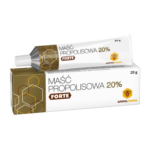 Maść Propolisowa 20% FORTE – regenerująca pielęgnacja skóry suchej i podrażnionej